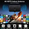 AUTERCO Indoor TV Antenna for Smart TV, Digital Amplified HDTV Antenna, Support 4K 8K 1080p VHF UHF All TV's Television for Local Channels, Detachable Antenna TV Signal Amplifier-9.8 FT HDTV Cable view 3
