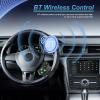 Hikity Universal Wireless Bluetooth Steering Wheel Controller for Car Stereo, Hands-Free Call/Music/Video, Easy Installation Bluetooth Wireless Remote Controller, Black view 3