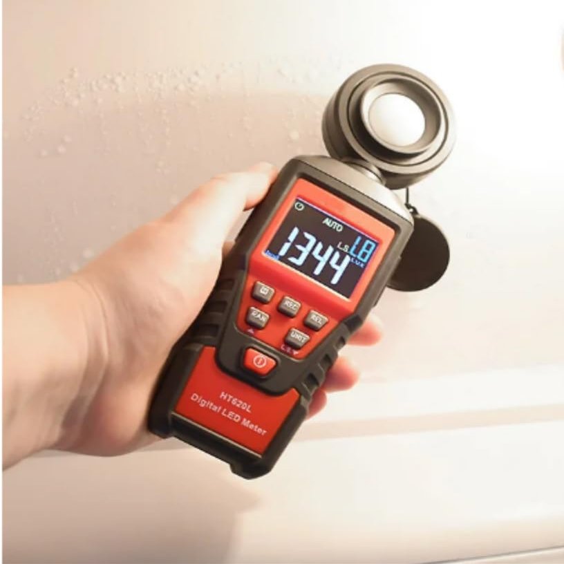 VIHELM HT620L Luxmeter Digital Light Meter LuxMeter Photometer Handheld IlluminometerPhotometer