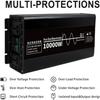 10000 Watt Power Inverter, Car/Home 24V 48V DC to 110V 220V AC Converter, with LED Display, Dual AC Outlets, Dual Smart Fans, Suitable for RV, Cottage, Home, Truck, Shed, Outdoor,24Vto110V view 3