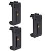 Angoily Pcs Adjustable Phone Clamp for Gimbal Inch Screw Hole Smartphone Holder for Light Stand view 1