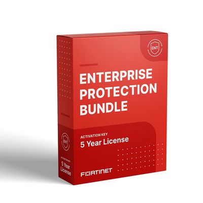 Fortinet FortiGuard Enterprise Protection for FortiGate-40F | 5 Year License | Comprehensive AI-Powered Security and SD-WAN Services for Complete Business Network Defense (FC-10-0040F-809-02-60)