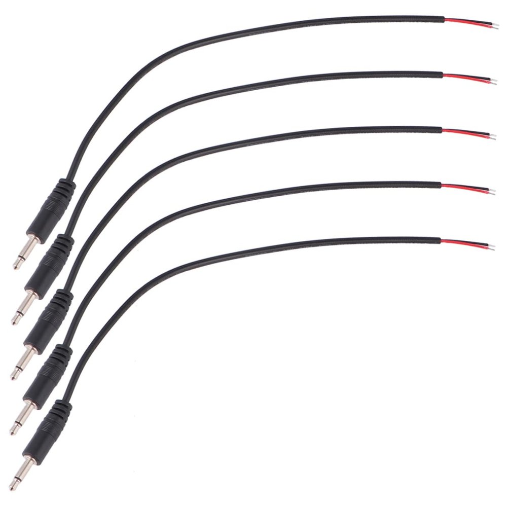 DOITOOL Stereo 3.5mm Male to Bare Wire Cable 3.5mm Male Plug Jack Audio Cable Replacement for Damaged Headphone Lines