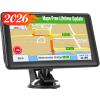 LOVPOI GPS Navigator for Truck Car, 7'' GPS Commercial Drivers 2025 Trucker GPS for Semi Truck (Latest 2026 Maps Free Lifetime Updates) with GPS Navigation Systems, Voice Assist, Speed Limit Warnings view 1