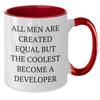 Developer Mug - Coolest Become A Developer Gift Christmas 11oz Ceramic view 2