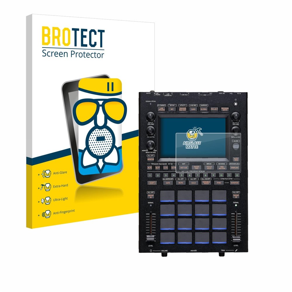brotect Anti-Glare Glass Screen Protector Matte for KORG KAOSS Replay - Anti-Scratch 9H Protection Film
