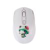 Samudgate 2.4GHz Wireless Mouse Cute Cartoon Computer Mouse DPI Adjustable Small Cordless Mouse Kids Mouse Silent Click USB Mouse for Laptop Computer Kids Gifts (White) view 1