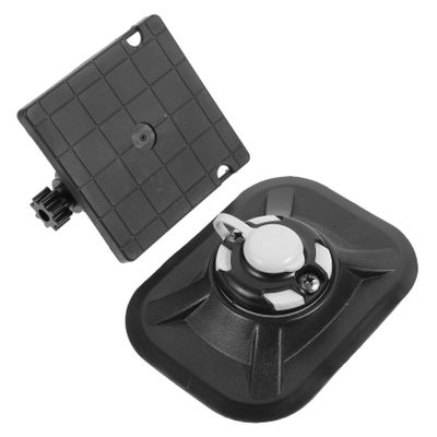 OSALADI Fish Finder Mount Base Black Long-Lasting Strong Bearing Capacity Bracket for Kayak
