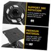 OSALADI Fish Finder Mount Base Black Long-Lasting Strong Bearing Capacity Bracket for Kayak view 3