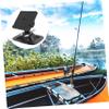 OSALADI Fish Finder Mount Base Black Long-Lasting Strong Bearing Capacity Bracket for Kayak view 4