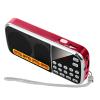 Small Radios Portable AM FM:Battery Powered Radio Support USB Flash Disk/Micro SD Card MP3 Playback TF Card Slot Digital Buttons Bass Diaphragm Pocket Radio with Excellent Reception and Sound Quality view 1