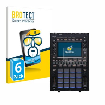 brotect 6-Pack Screen Protector for KORG KAOSS Replay - HD-Clear Protection Film