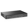 MokerLink 8 Port 2.5 Gigabit Managed Switch, 2x10G Ethernet Ports, 4x10G SFP+ Ports, Web/CLI L3 Managed, Desktop|Rackmount Network Switch view 1