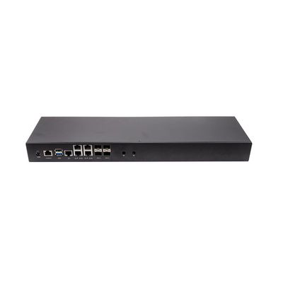 Qotom Q20331G9 1U Rackmount SFP+ 10GB /2.5G / I225 2.5GB LAN C3758R Firewall Router Mini PC 8G RAM 128G SSD