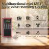 Small FM Radio Pocket Portable Radio,Rechargeable Battery Operated,USB/Micro SD Card/TF Card Slot Mp3 Player,Numeric Key, with Recorder,Excellent Reception and Sound,Suitable for Home & Outdoor Use view 4