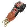 ICRPSTU Retro Ethnic Camera Strap Woven Thickened Polyester Camera Neck Shoulder Strap Outdoor Photography Equipment Great Gift for Photographers (Red) view 2