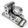 1/2 inch Optical Experimental Stainless Steel Adjustment Mount Component, Two-Dimensional 12mm Lens Reflection Bracket view 1