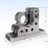 1/2 inch Optical Experimental Stainless Steel Adjustment Mount Component, Two-Dimensional 12mm Lens Reflection Bracket view 2