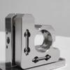 1/2 inch Optical Experimental Stainless Steel Adjustment Mount Component, Two-Dimensional 12mm Lens Reflection Bracket view 4
