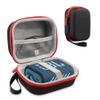 BXIZXD Hard Case for JBL GO3 / Go 3 Eco Portable Bluetooth Speaker, EVA Case for Protection and Outdoor (Black+Red) view 1