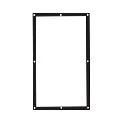 DOITOOL Portable Projector Screen 84 Inches 4:3 Aspect Ratio High-end Fiber Projection for Business Education Home Theater