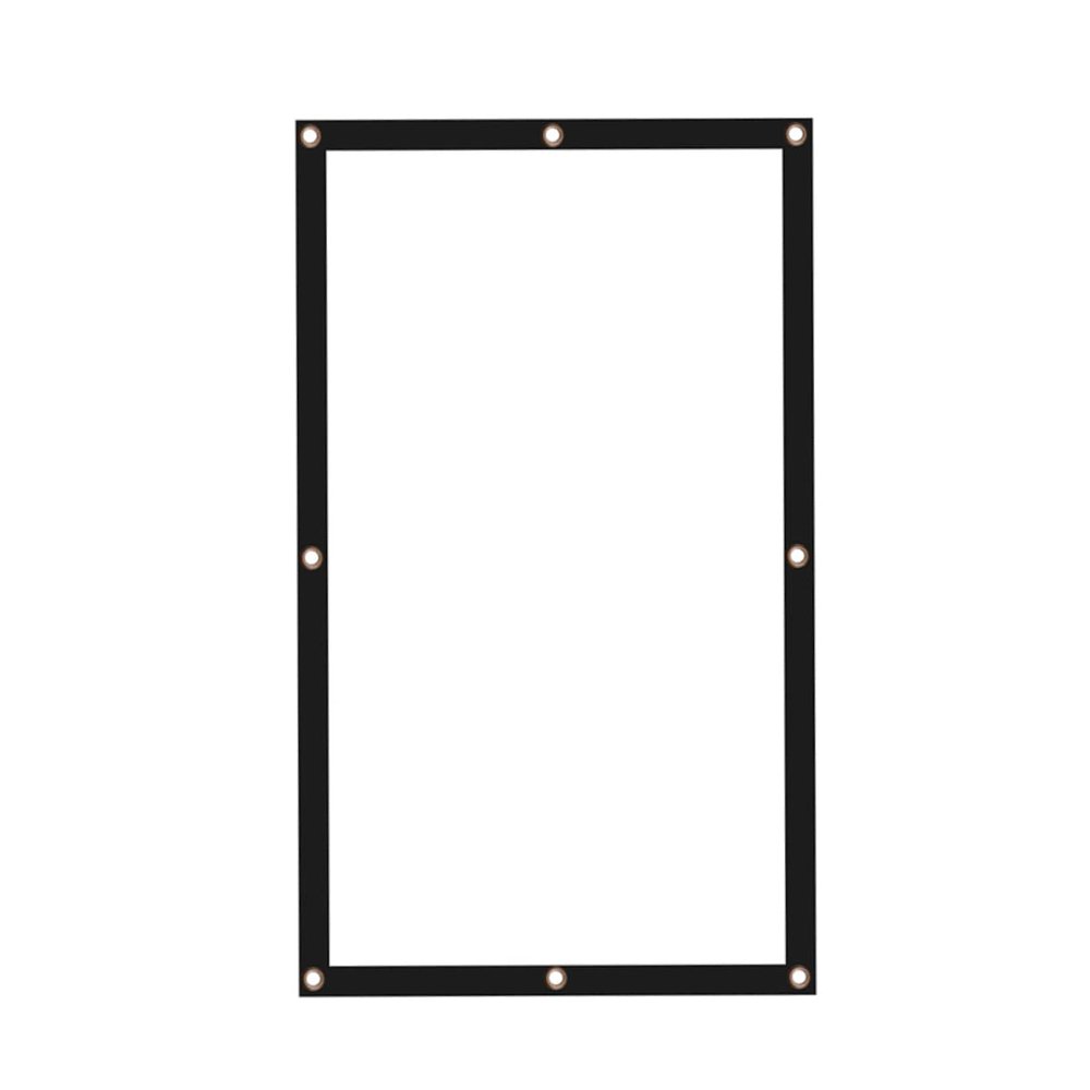 DOITOOL Portable Projector Screen 84 Inches 4:3 Aspect Ratio High-end Fiber Projection for Business Education Home Theater