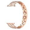 CAREG Women's Diamond Strap Compatible With Garmin Venu GarminMove 3 GarminActive S Vivoactive 4 Band Bracelet 20mm 22mm Jewelry Wrist Watchbands Durable (Color : Rose gold, Size : 20mm) view 1