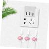 Angoily 16pcs Cartoon Silicone Cable Organizers Self-Adhesive Wire Holders for Cords Headphones Phone Chargers and USB Cables Flexible and Practical Desk Accessories view 2