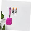 Angoily 16pcs Cartoon Silicone Cable Organizers Self-Adhesive Wire Holders for Cords Headphones Phone Chargers and USB Cables Flexible and Practical Desk Accessories view 4