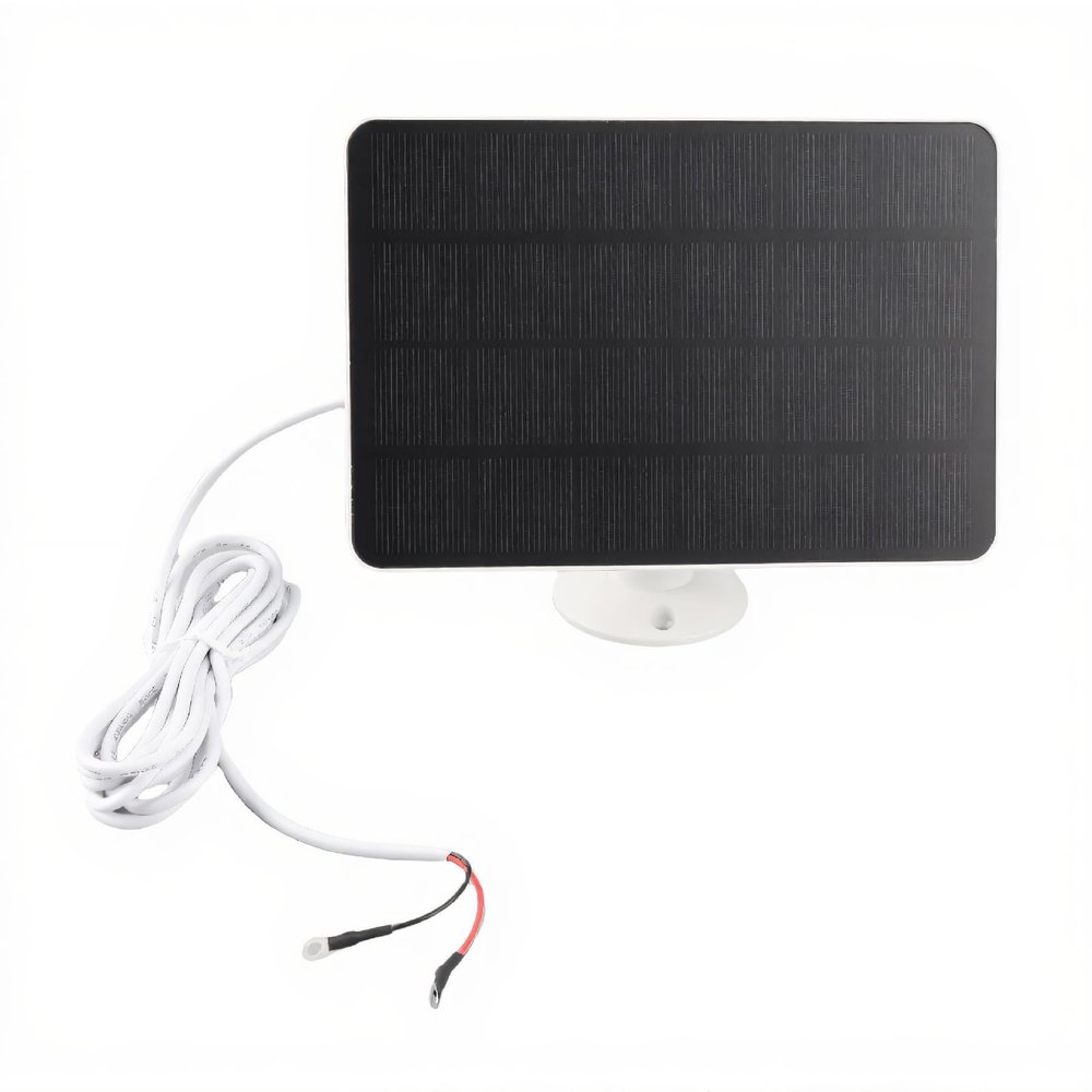 10W Solar Panel Charger for Nest for Doorbell 2K Camera for Video Doorbell 2 for Doorbell 3, IP66 360 Degree Adjustable Stand, 9.8ft Cable (CSP4W-O-W)