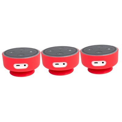 Angoily 3pcs Silicone Case for Gen Accessory Case Cover Suction Base Mount for Portable Use