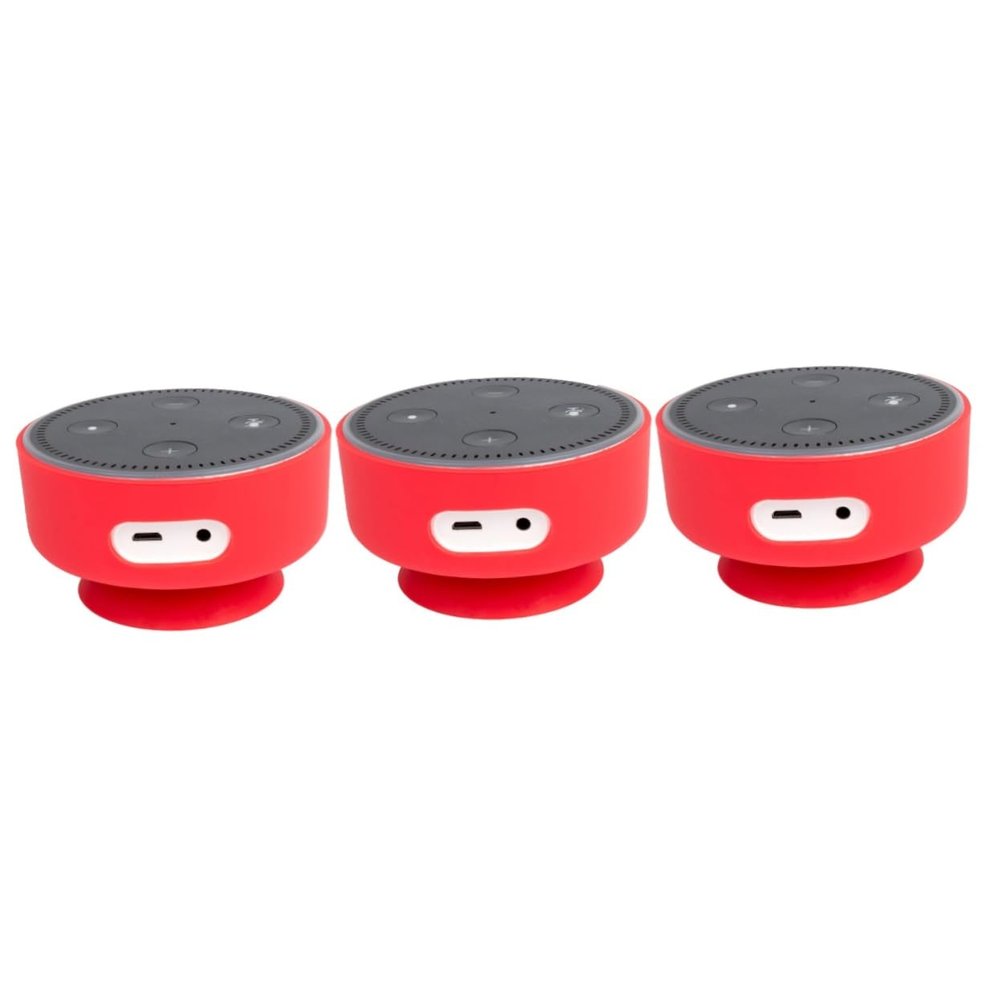 Angoily 3pcs Silicone Case for Gen Accessory Case Cover Suction Base Mount for Portable Use