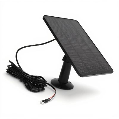 10W Solar Panel Charger for Nest for Doorbell 2K Camera for Video Doorbell 2 for Doorbell 3, IP66 Waterproof, 360 Degree Adjustable Stand, 9.8ft Cable (CSP4W-)