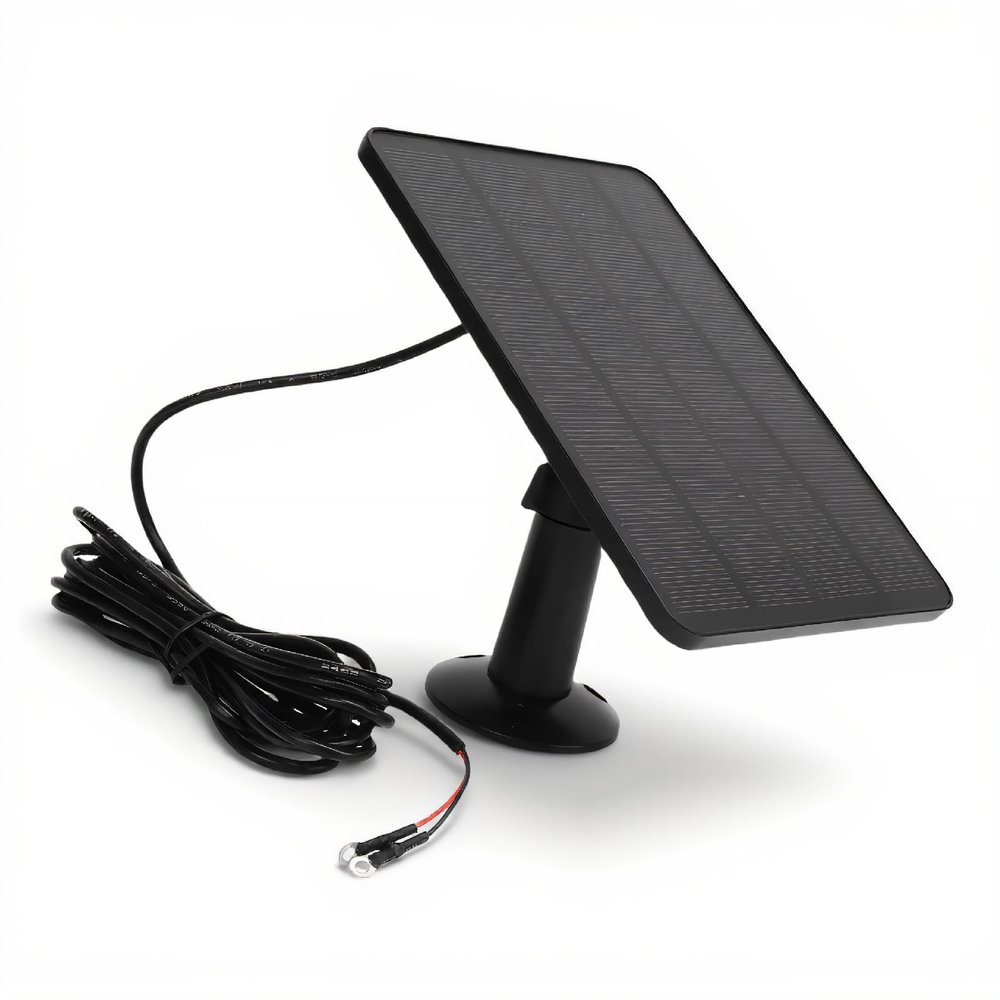 10W Solar Panel Charger for Nest for Doorbell 2K Camera for Video Doorbell 2 for Doorbell 3, IP66 Waterproof, 360 Degree Adjustable Stand, 9.8ft Cable (CSP4W-)