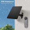 10W Solar Panel Charger for Nest for Doorbell 2K Camera for Video Doorbell 2 for Doorbell 3, IP66 Waterproof, 360 Degree Adjustable Stand, 9.8ft Cable (CSP4W-) view 2