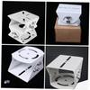 Angoily 2pcs Wall Mount Security Camera Bracket Design for Use Easy Installation Fit for Monitoring Equipment view 2