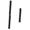 Angoily 18pcs Diy Birthday Party Sash Black Satin Belt for Wedding Decorations view 1