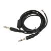 Aviation Headset Replacement Cable for David Clark AVCOMM Dual GA Plug Aviation Headphone DIY Cable 6.6ft view 2