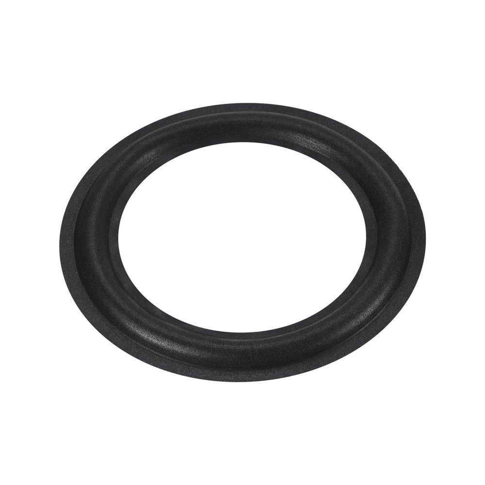 MECCANIXITY Rubber Speaker Foam Edge Surround Rings 6.5 Inch 105mm x 155mm Perforated Subwoofer Rings Replacement Parts for Speaker Repair or DIY Black