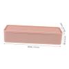 Angoily Multi-grid Cable Storage Box Home Organizer for Power Line Management Lightweight and Convenient Holder Dustproof Design for Office and Living Spaces Pink view 2