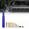 Medduw 5.5in Car Bullet Antenna - Durable Vehicle Antenna Replacement for Chevrolet, Ford F150 F250 F350 RAM 1500 2500 Raptor Truck Antenna AccessoriesFord, Jeep Wrangler & More Autos (Blue) view 1