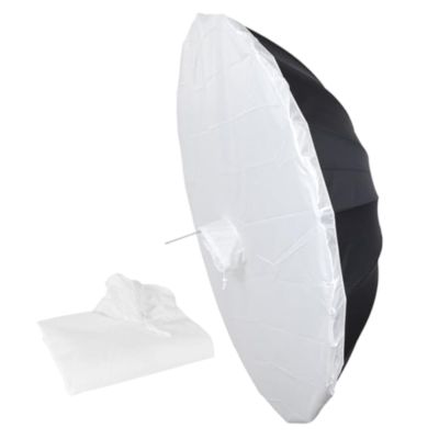 165cm 65 inch White Parabolic Umbrella Front Diffuser Cover Light Diffuser Fabric Cover Cloth Sheet,for Photography Umbrella Softbox