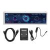 CCYLEZ Computer Temp Monitor 8.8 Inch Theme Editor Auto Off USB Power Multifunction PC CPU Data Monitor for GPU Time view 2
