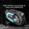 Yunseity Motorcycle Helmet Headsets, Motorcycle Bluetooth Intercom Headset with 2K HD Camera, Helmet Intercom Systems Support 6 Person, for Phone Calls Music view 4