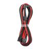 CableMod C-Series Pro ModMesh Sleeved 12VHPWR 90 StealthSense PCI-e Cable for Corsair - Variant B (Black + Red, 16-pin to Dual 8-pin, 60cm) view 1