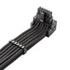 CableMod C-Series Pro ModMesh Sleeved 12VHPWR 90 StealthSense PCI-e Cable for Corsair - Variant B (Black, 16-pin to Dual 8-pin, 60cm) view 2