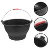 Zerodeko Heavy Duty Rubber Bucket with Handle Multi-Functional Construction and Gardening Bucket for Cement Mud and Storage Lightweight and Portable for Outdoor Use view 2