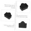 Angoily 2sets Plugs Router Protective Cover Network Interface Stoppers Soft Silicone Elastic Prevents Dust Insulates Ports 20pcs*2 view 3