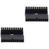 Angoily 2pcs ATX Pin Elbow Power Adapter for Motherboards Angle Connector for Easy Computer Cases view 1