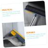 Ipetboom 2pcs Telescopic Deck Brush Scraper Grout Brush for Hard Floor Cleaner Dual Use Scraper view 2